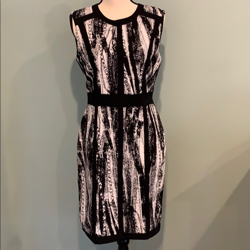 Black and White Work Appropriate Dress